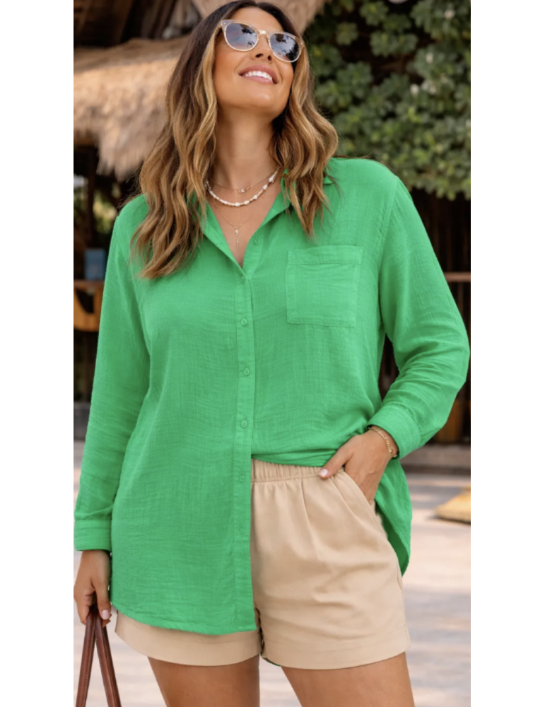 CHEMISE GAZ de COTON
