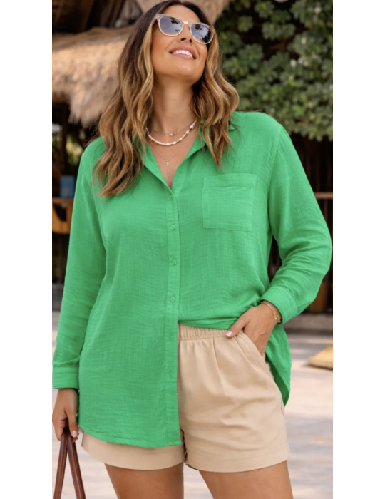 CHEMISE GAZ de COTON
