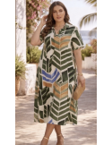 ROBE 80% COTON