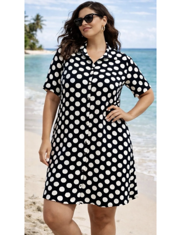 ROBE à POIS