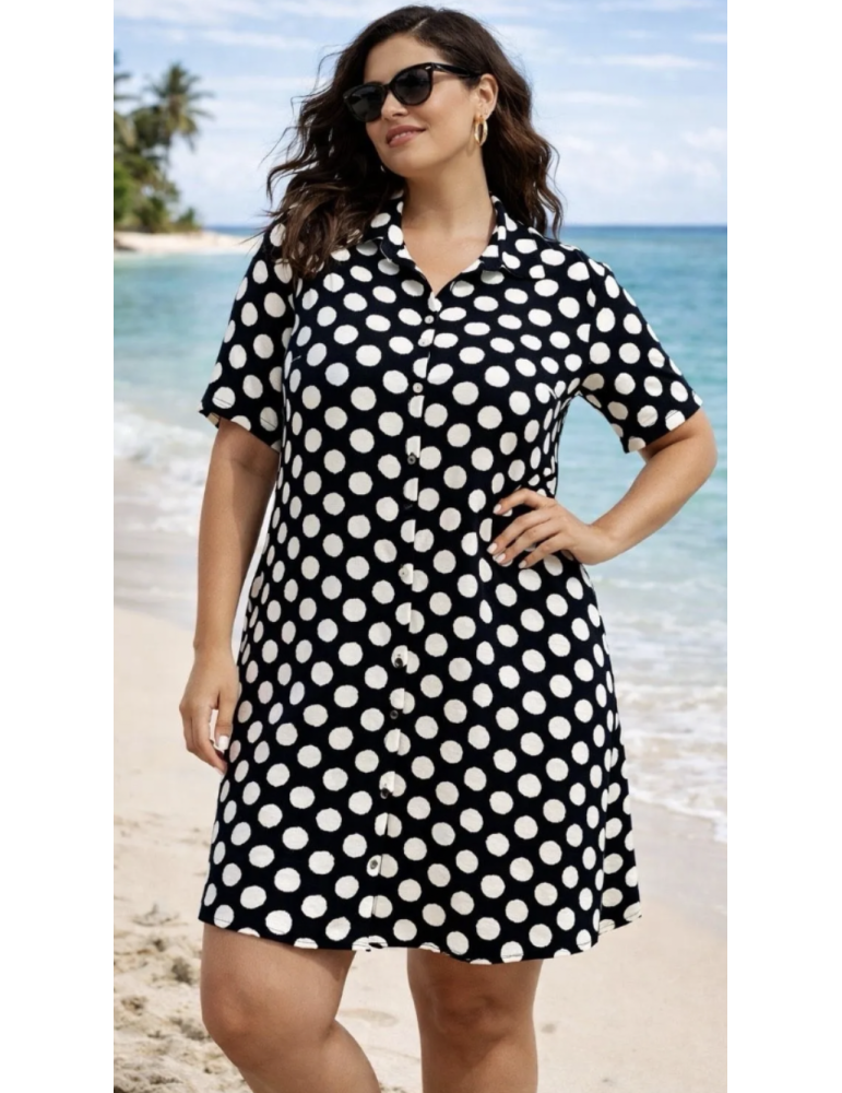 ROBE à POIS