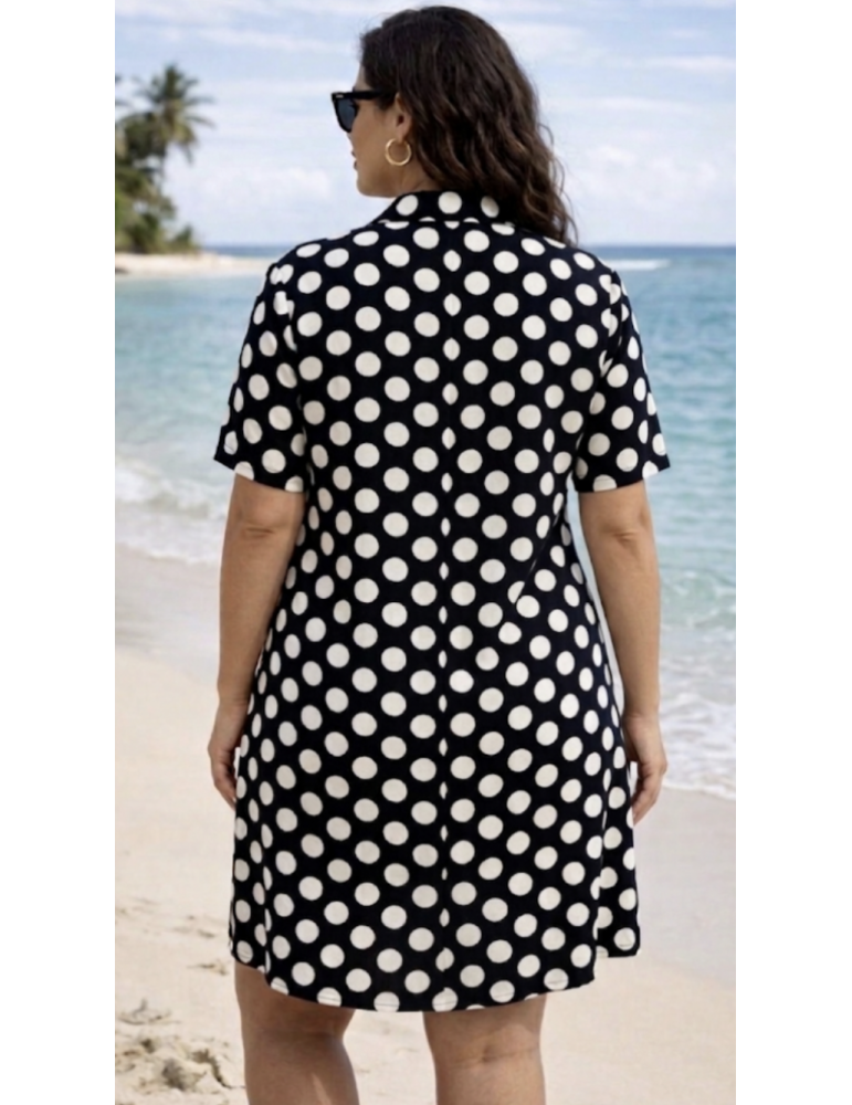 ROBE à POIS