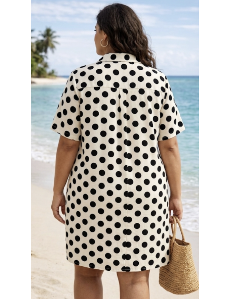ROBE à POIS