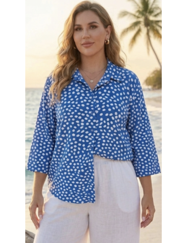 CHEMISE à POIS