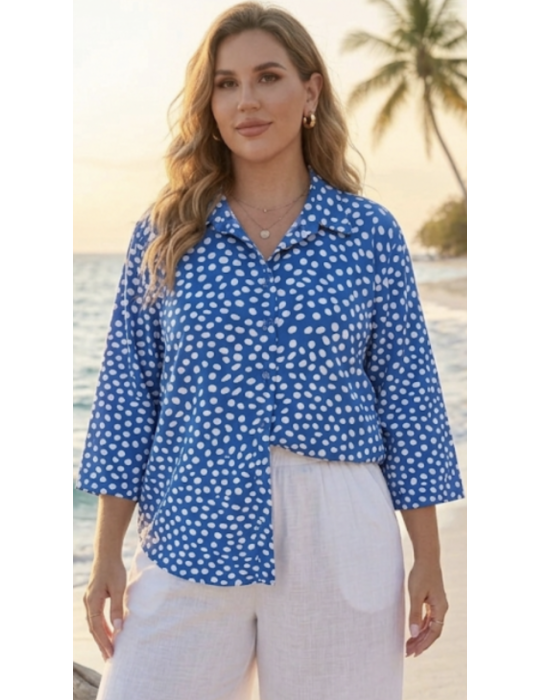 CHEMISE à POIS
