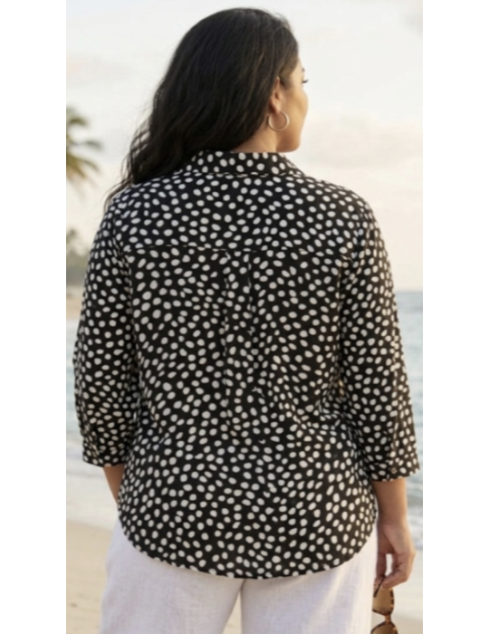 CHEMISE à POIS