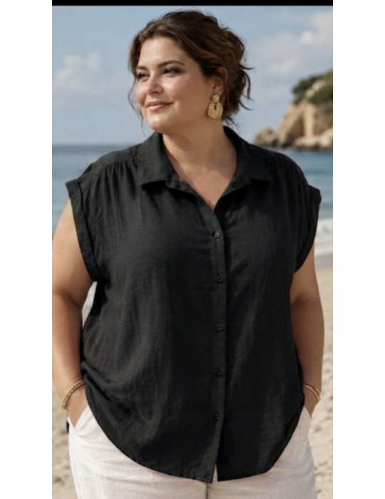 CHEMISE COTON / LIN