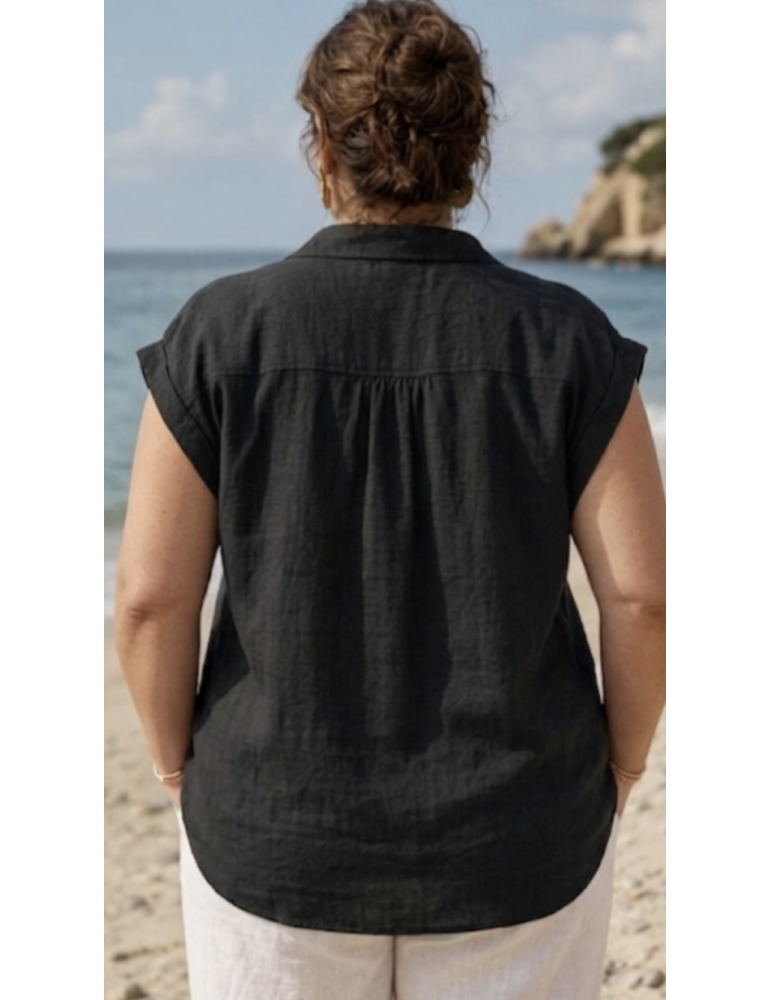 CHEMISE COTON / LIN