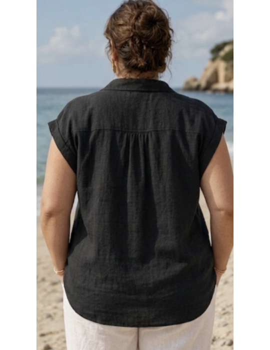 CHEMISE COTON / LIN