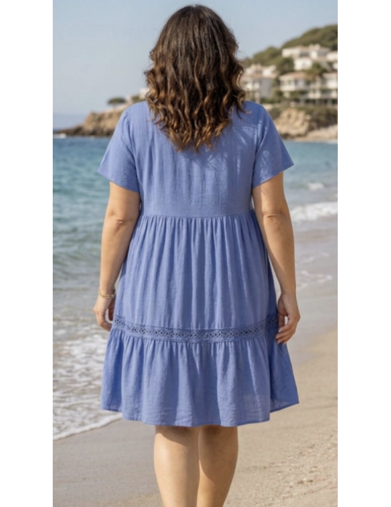 ROBE COURTE DOUBLÉE