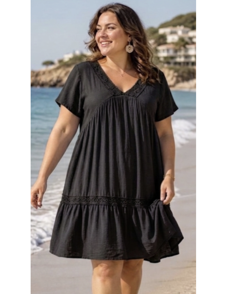 ROBE COURTE DOUBLÉE