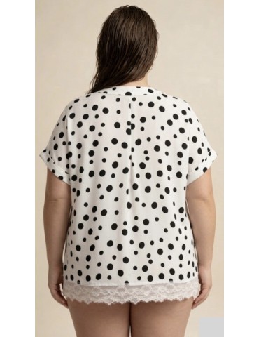 TUNIQUE POIS DENTELLE 2