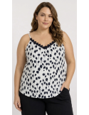 DÉBARDEUR COL DENTELLE