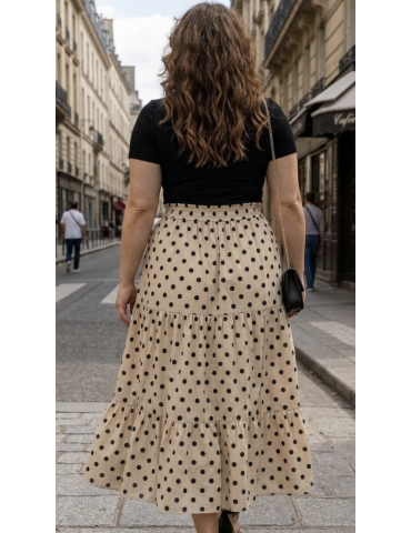 JUPE COTON ÉVASÉE 2