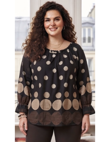 TUNIQUE TENCEL Doublée