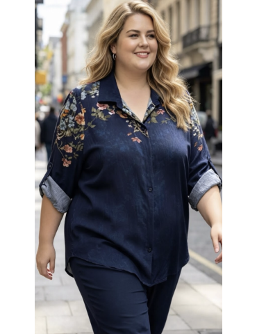 CHEMISE IMPRIMÉE TENCEL