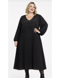 ROBE LONGUE PLISSÉE