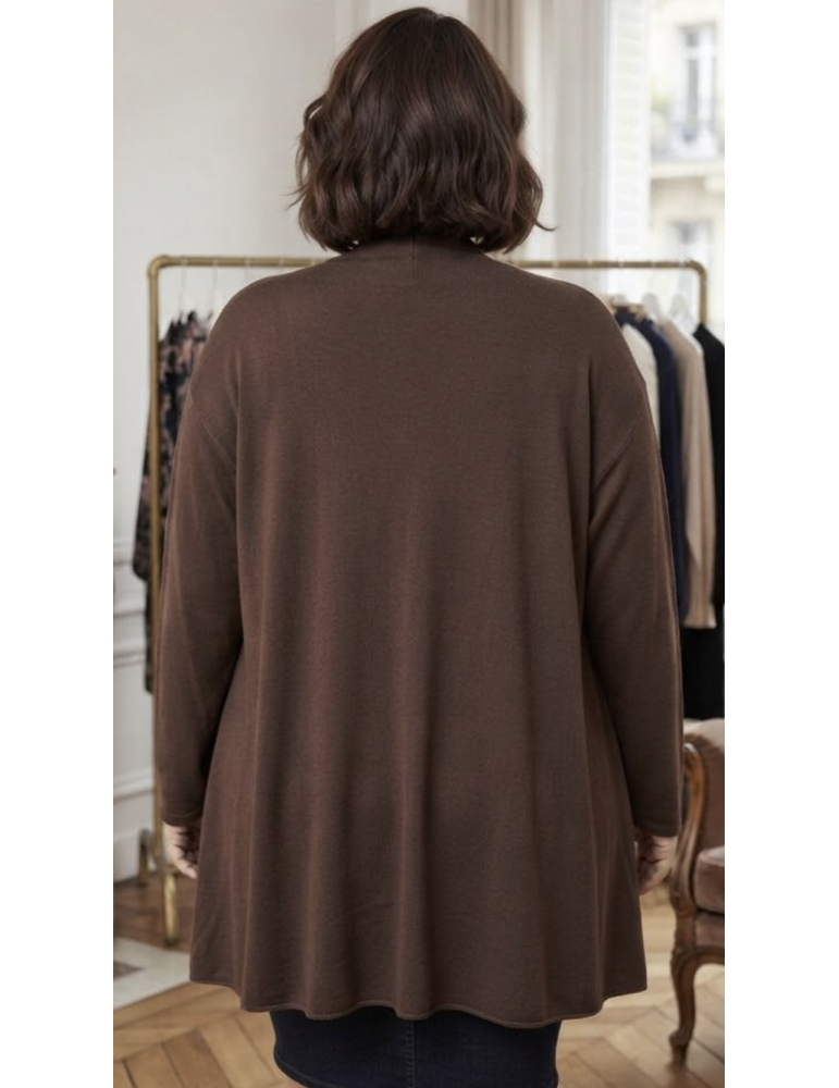 VESTE en MAILLE DOUCE