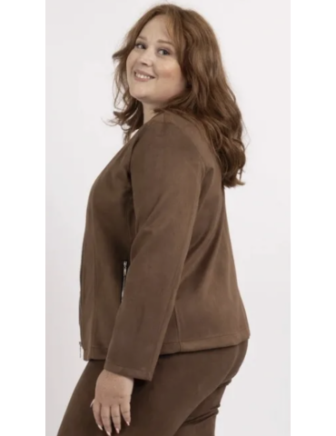 VESTE COURTE SUÉDINE 2