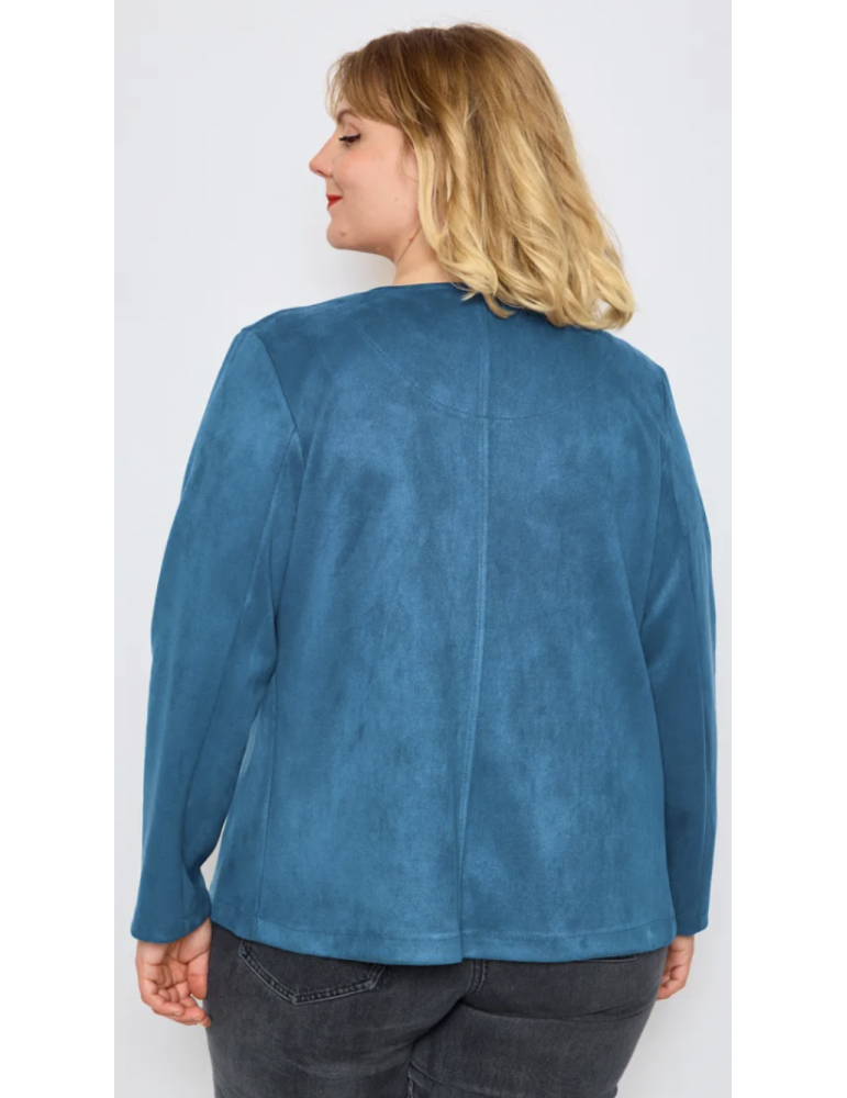VESTE COURTE SUÉDINE