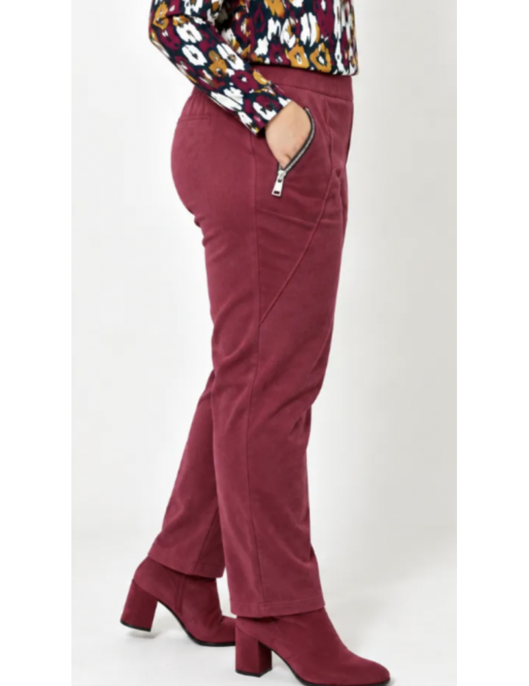 PANTALON SUÉDINE