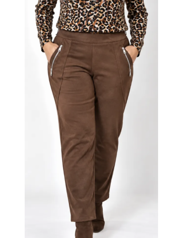 PANTALON SUÉDINE