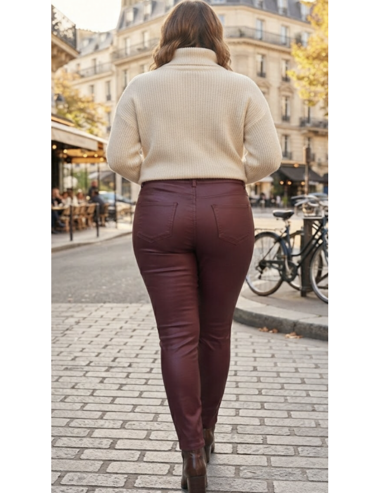 PANTALON SIMILI Haute Qualité