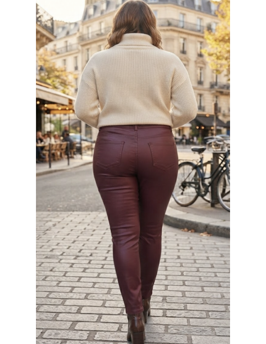 PANTALON SIMILI Haute Qualité