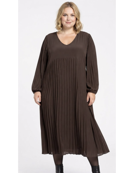 ROBE LONGUE PLISSÉE
