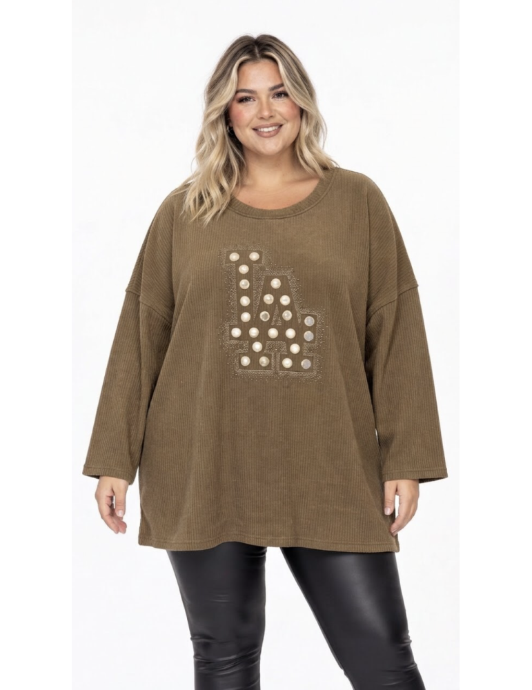TUNIQUE VELOURS EXTENSIBLE