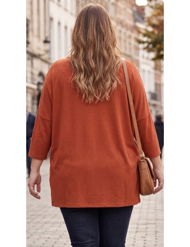 PULL AMPLE Maille Douce 2