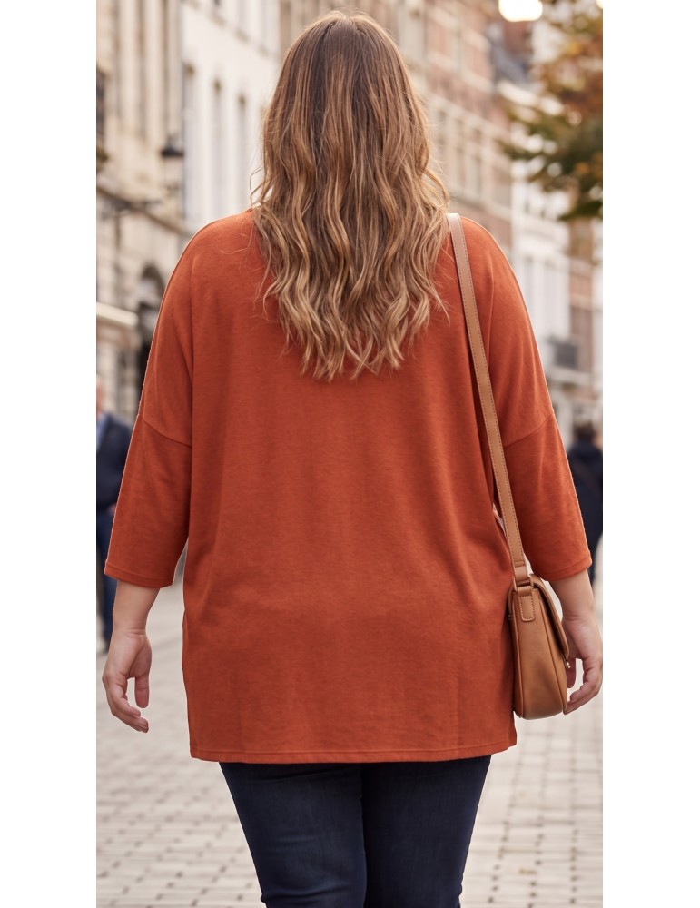 PULL AMPLE Maille Douce