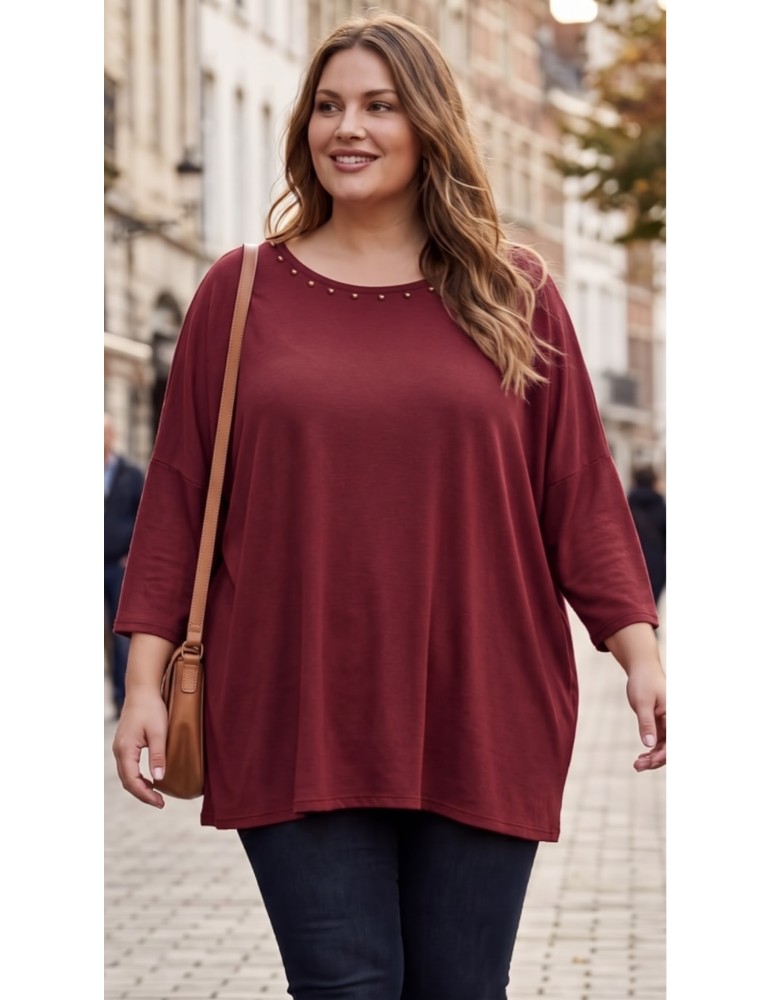 PULL AMPLE Maille Douce