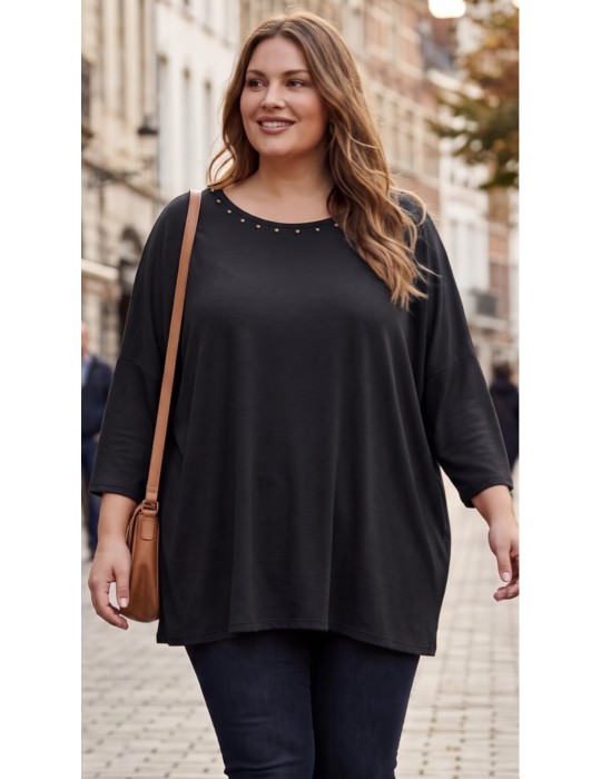 PULL AMPLE Maille Douce
