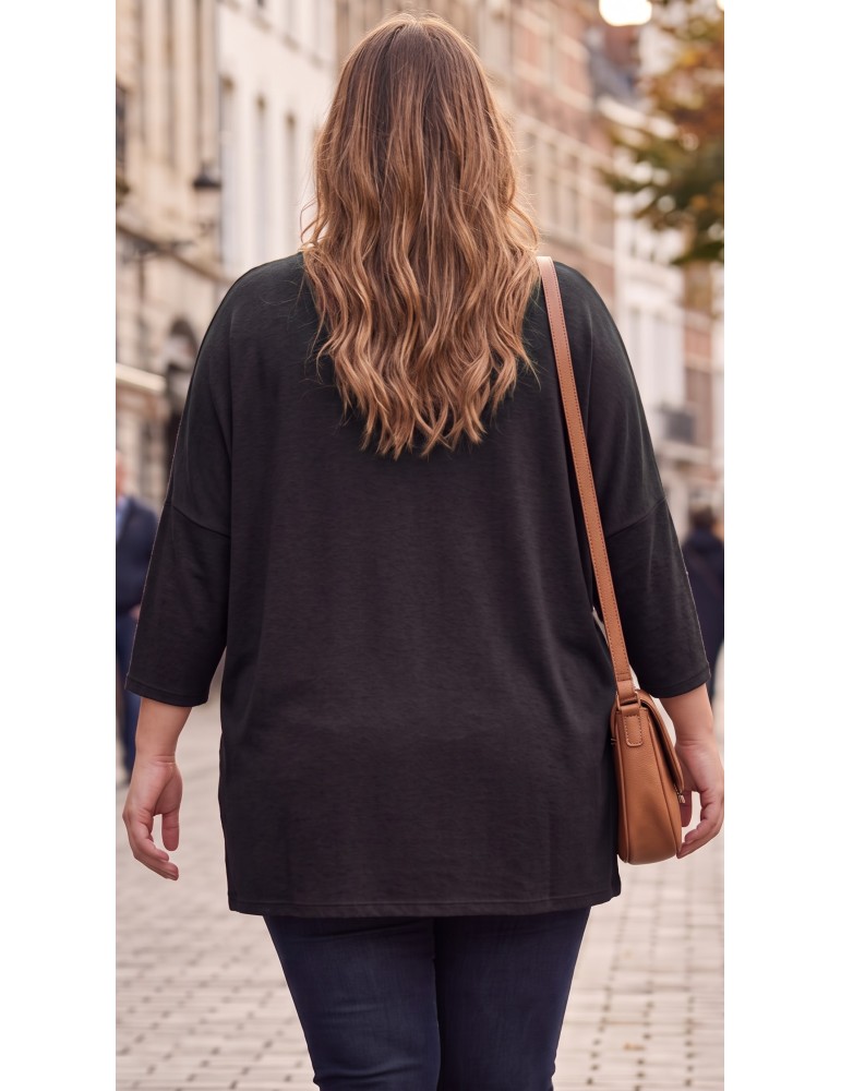 PULL AMPLE Maille Douce