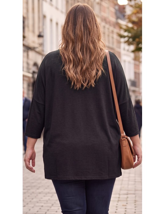PULL AMPLE Maille Douce