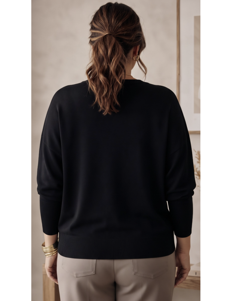 PULL CHIC BRODÉ