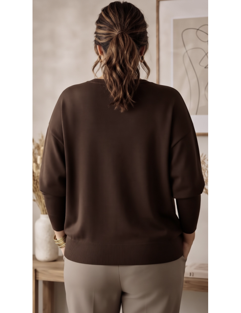 PULL CHIC BRODÉ