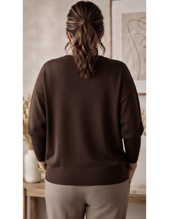 PULL CHIC BRODÉ