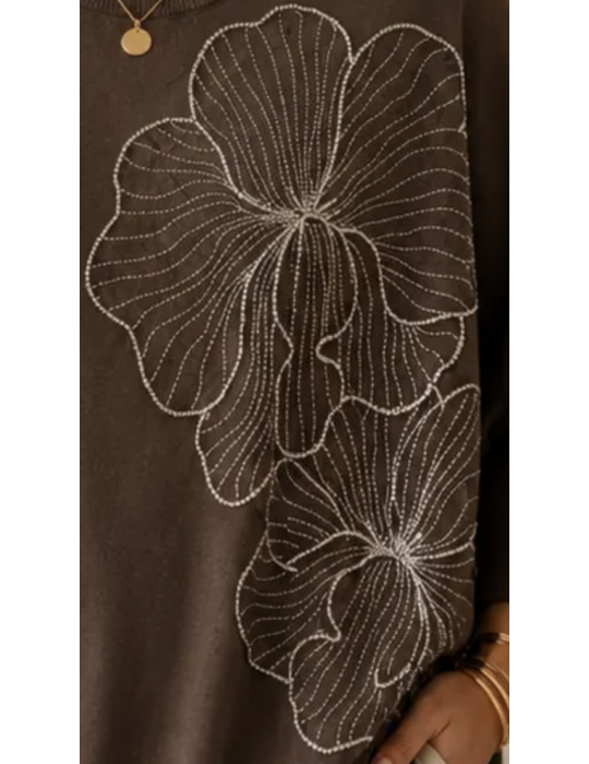 PULL CHIC BRODÉ