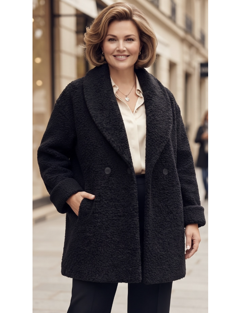 VESTE BOUCLETTE CHAUDE