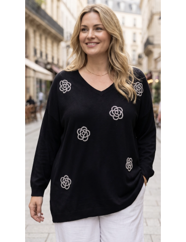 PULL HAUTE QUALITÉ STRASS