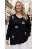 PULL HAUTE QUALITÉ STRASS