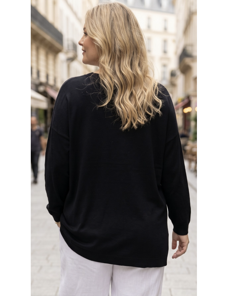 PULL HAUTE QUALITÉ STRASS