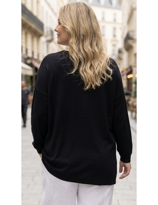 PULL HAUTE QUALITÉ STRASS