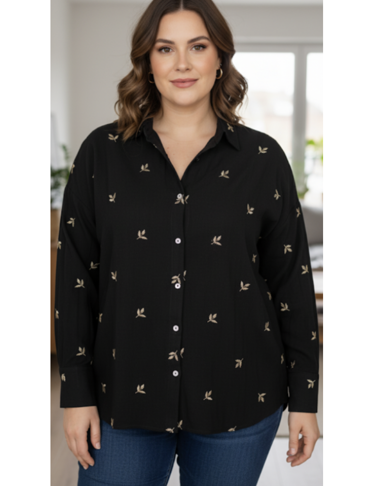 CHEMISE COTON BRODÉE