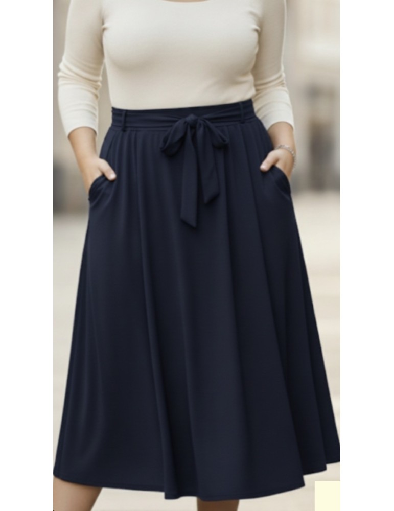 JUPE FLUIDE EXTENSIBLE