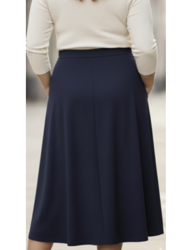 JUPE FLUIDE EXTENSIBLE