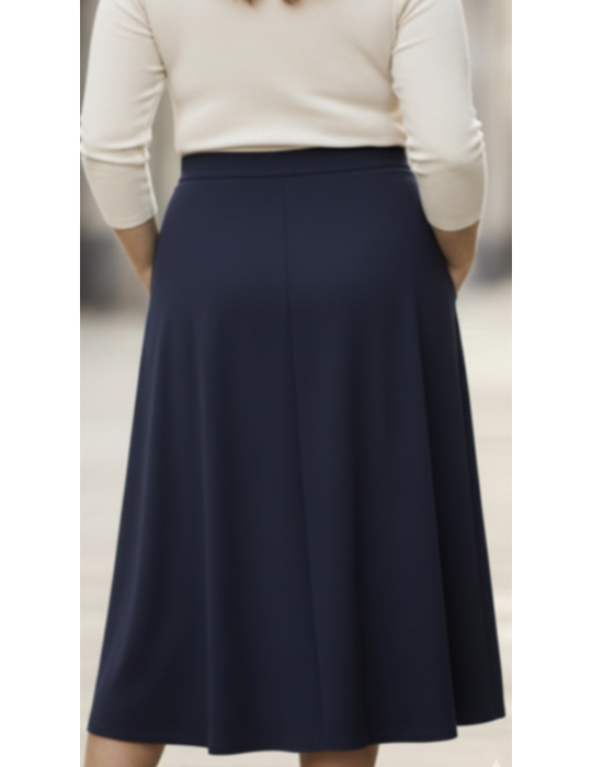 JUPE FLUIDE EXTENSIBLE