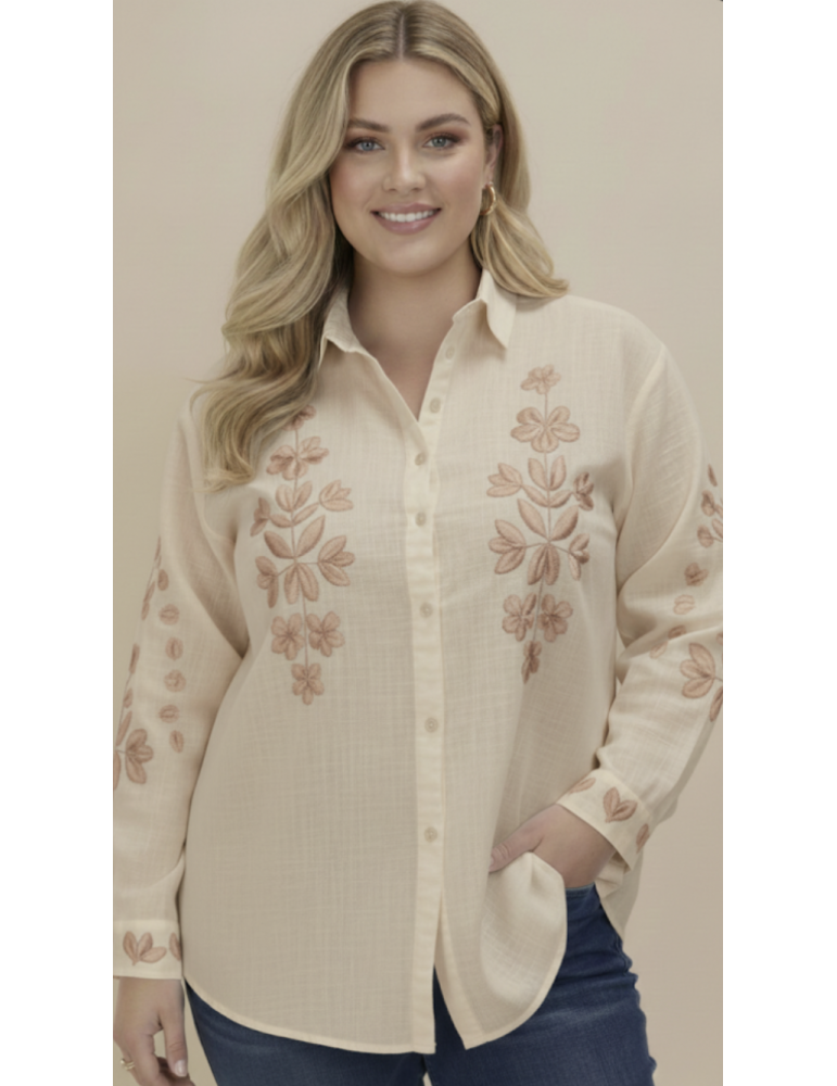 CHEMISE BRODÉE